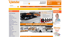Desktop Screenshot of bartscher.cz