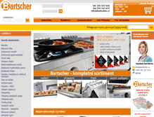Tablet Screenshot of bartscher.cz